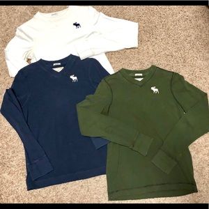 Abercrombie Kids XL 3 long sleeved shirts total